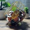 Coffee Pod Basket With Lid Large Capacity Storage With Lid Coffee Basket For Kitchen Counter Living Room Party Bar Fruit Banana