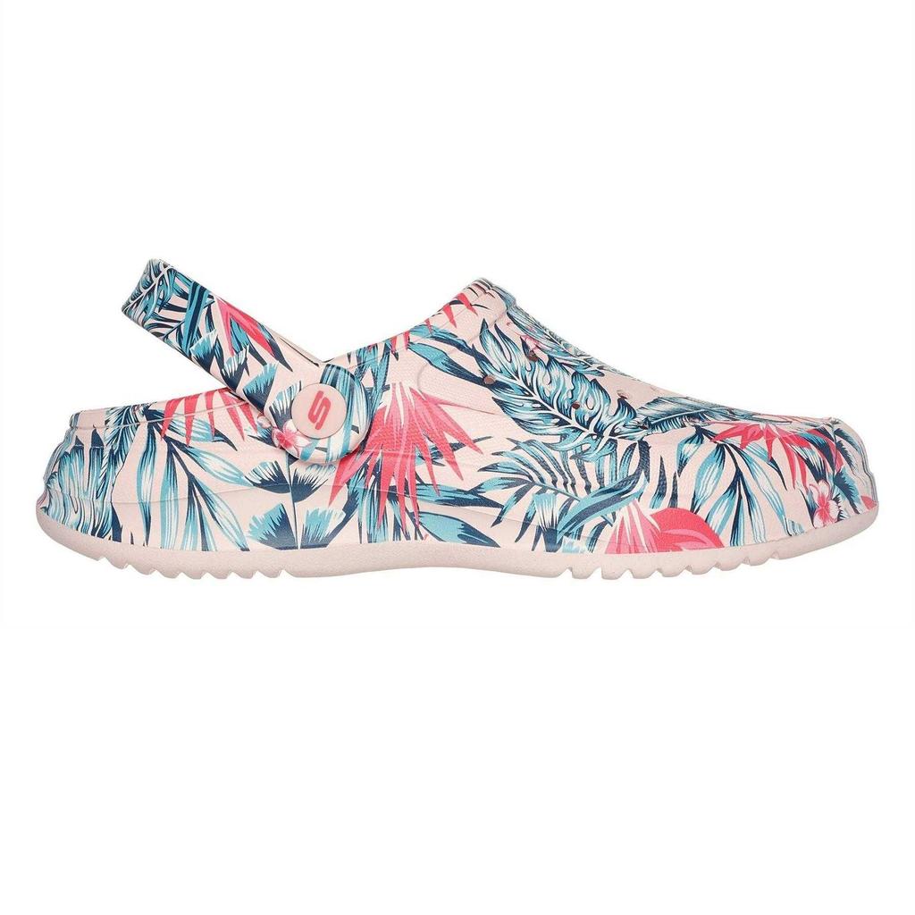 Skechers Womens/Ladies Archfitwave Floral Open Toe Clogs