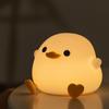 Cartoon Duck Night Lamp with Touch Sensor Flicker-Free Eye Protection Rechargeable Table