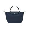 Damenhandtasche Klein Rindsleder Blau
