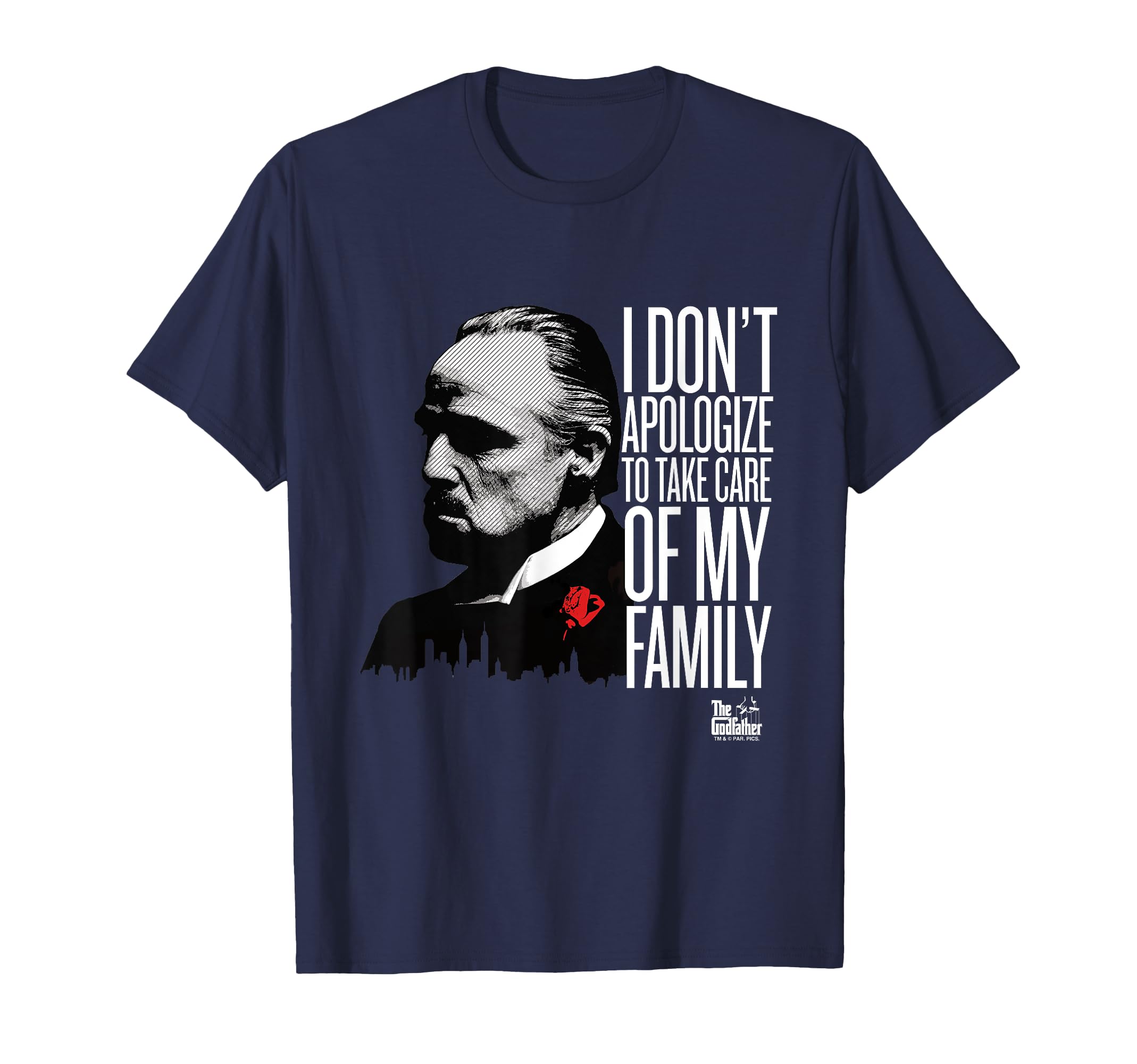 

The Godfather Vito Corleone Take Care Of My Family Quote T-Shirt