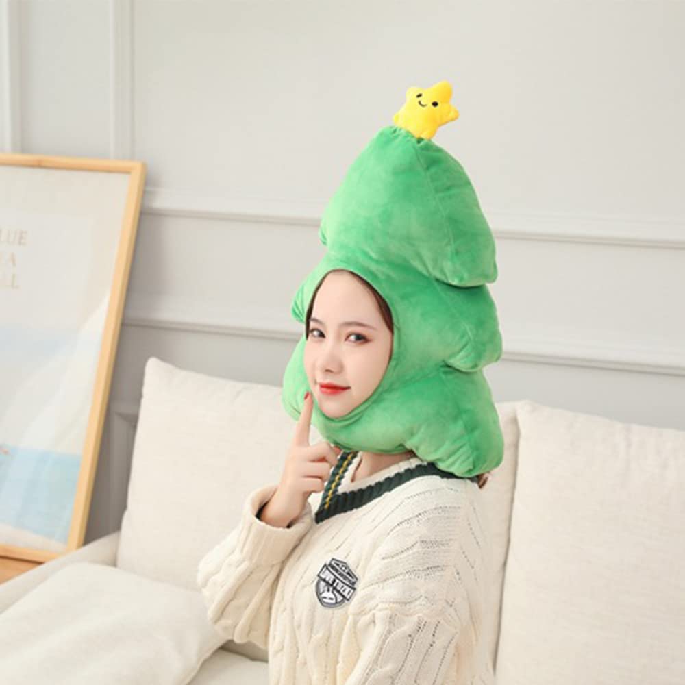 Vtipná čepice, Pokrývka hlavy, Cosplay rekvizita, Vánoce, Halloween, Nadýchaná kigurumi čepice, Plyšová hračka, Snadná proměna, Událost, Párty, Vtipná foto rekvizita