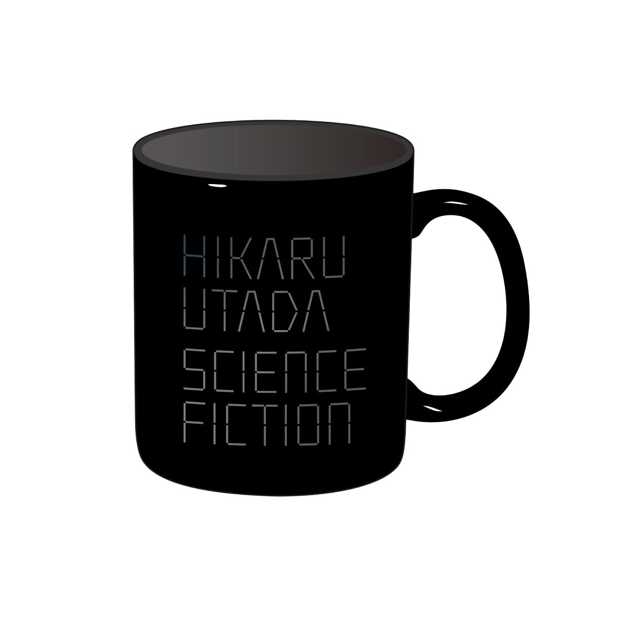 

[Utada Hikaru SCIENCE FICTION Tour Merchandise] Mug (Black)