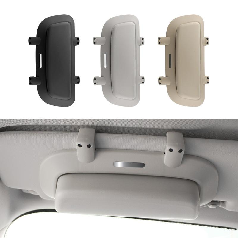 Car Glasses Case Sunglasses Storage Box Glasses Holder Sun Visor Auto Sunshade Glasses Organizer Interior Accessories