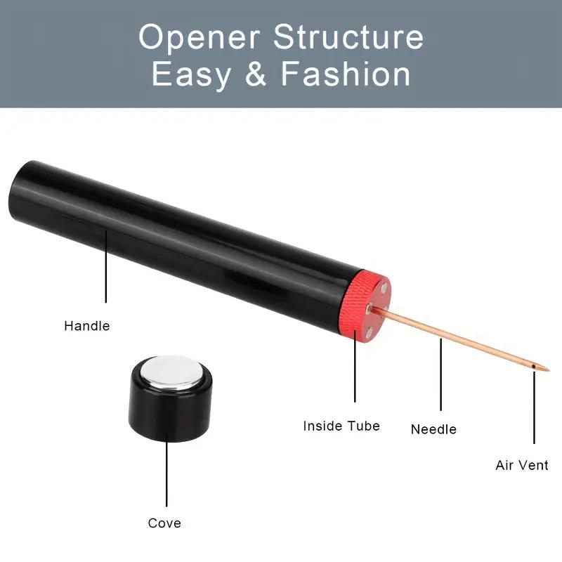 1 buc portabil Bar Tools vin sticle deschizător instrumente de deschidere de dimensiuni mici Pin jar plută Remover vin tirbușon pompă de aer presiune instrumente Bar