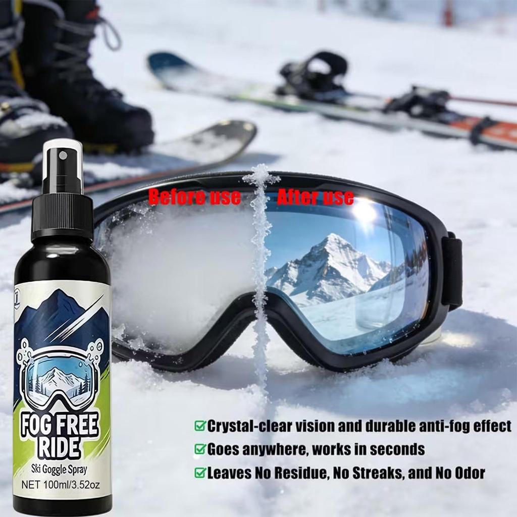 Anti-fog Spray Glass Anti Fog Coating Agent Defogger Long-lasting Effec Fog Prevention for Swimming Diving Safe Defogging Clean