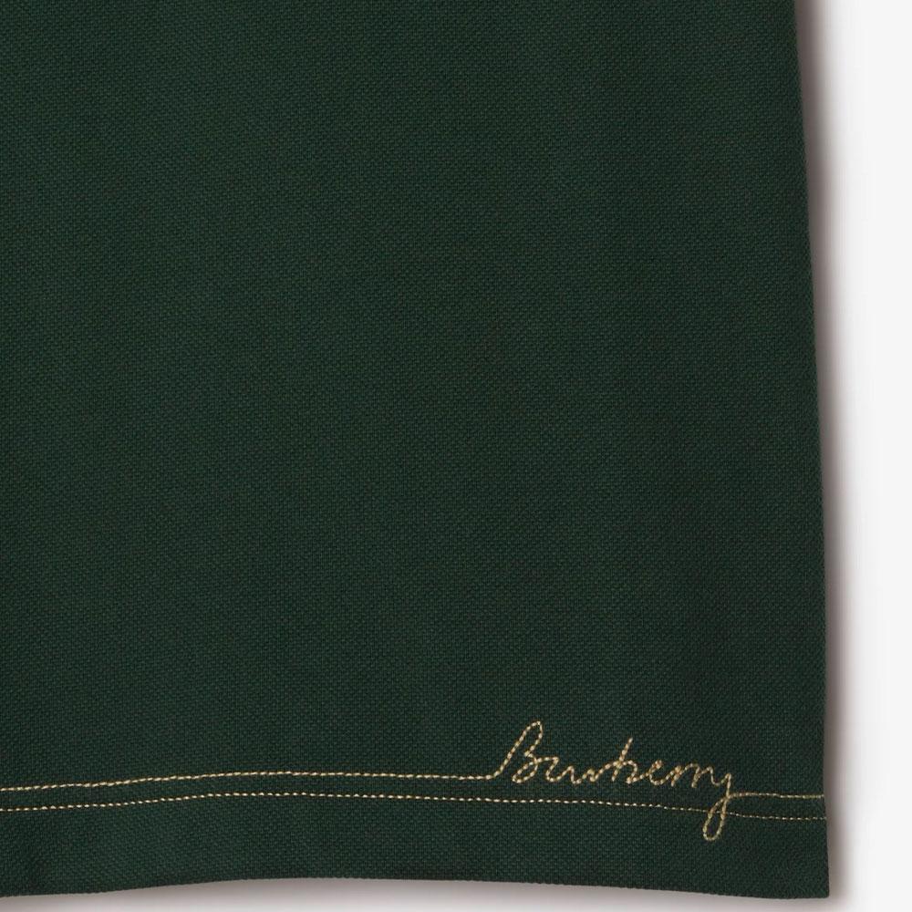Burberry Logo-embroidered Polo Shirt 80904901