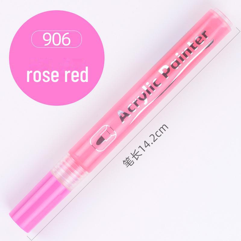 Sada akrylových fixů: Vodotěsné, Bílé, na Kámen, Keramickou Malbu - 12 Barev