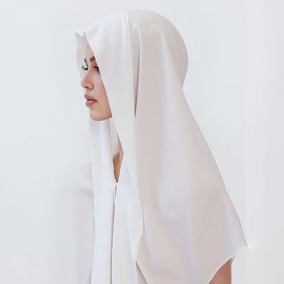 Newest Muslim Instant Hijab With Magnetic Buckle Slamic Turban Fashion Headband Shawl Solid Color Woman Elasticity Hijab Scarf