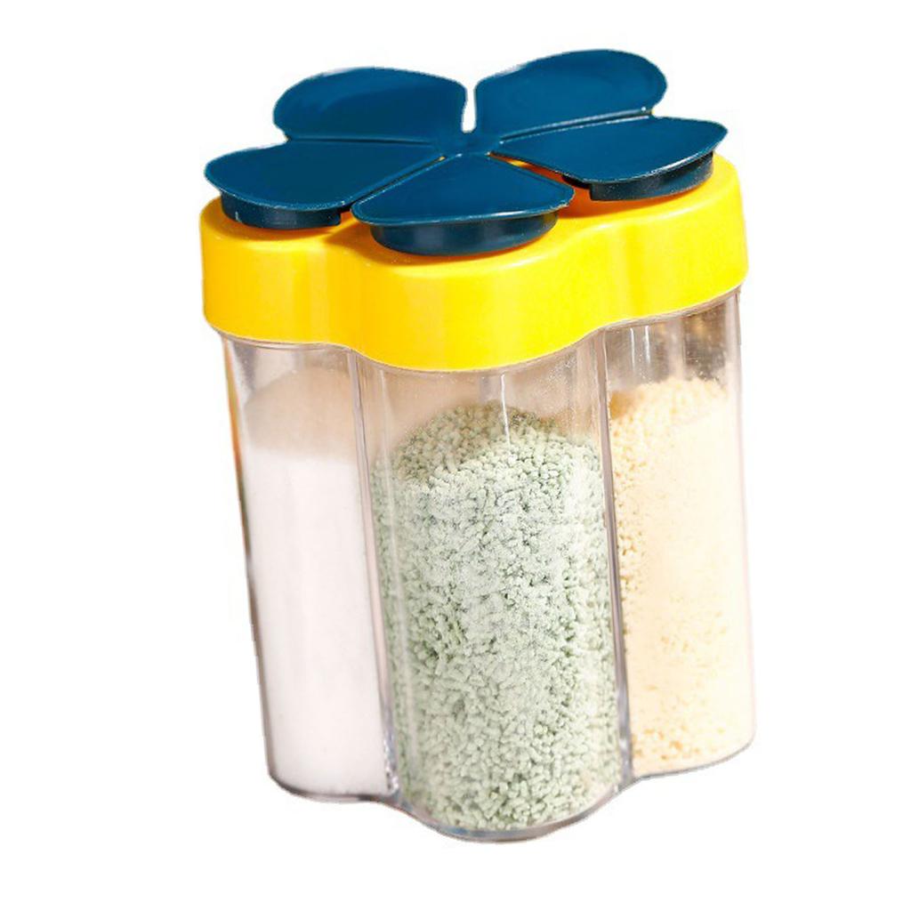 Contenitori per Spezie da Viaggio 5 in 1 Ermetici Contenitori per Condimenti da Viaggio Scatola Portatile per Condimenti da Campeggio per Barbecue Picnic
