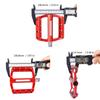 2lots Road Bike Bearing Pedals Colorful Sealeds Bearing Cycling Foot Pedals for Cycling Enthusiasts and Commuters
