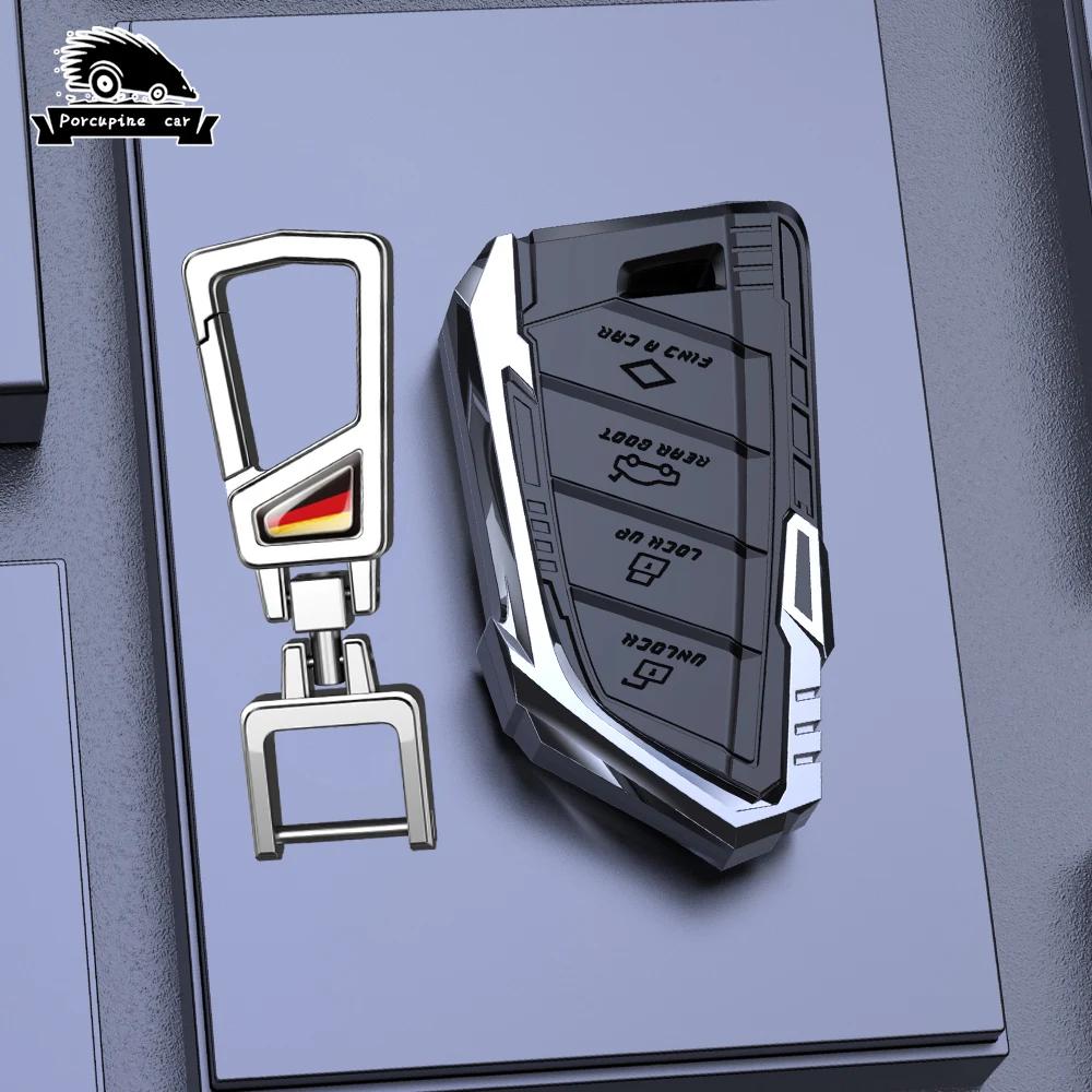Alloy Car Key Case Cover Bag For Bmw F20 G20 G30 X1 X3 X4 X5 G05 X6 X7 G11 F15 F16 G01 G02 F48 Accessories Holder Shell Keychain