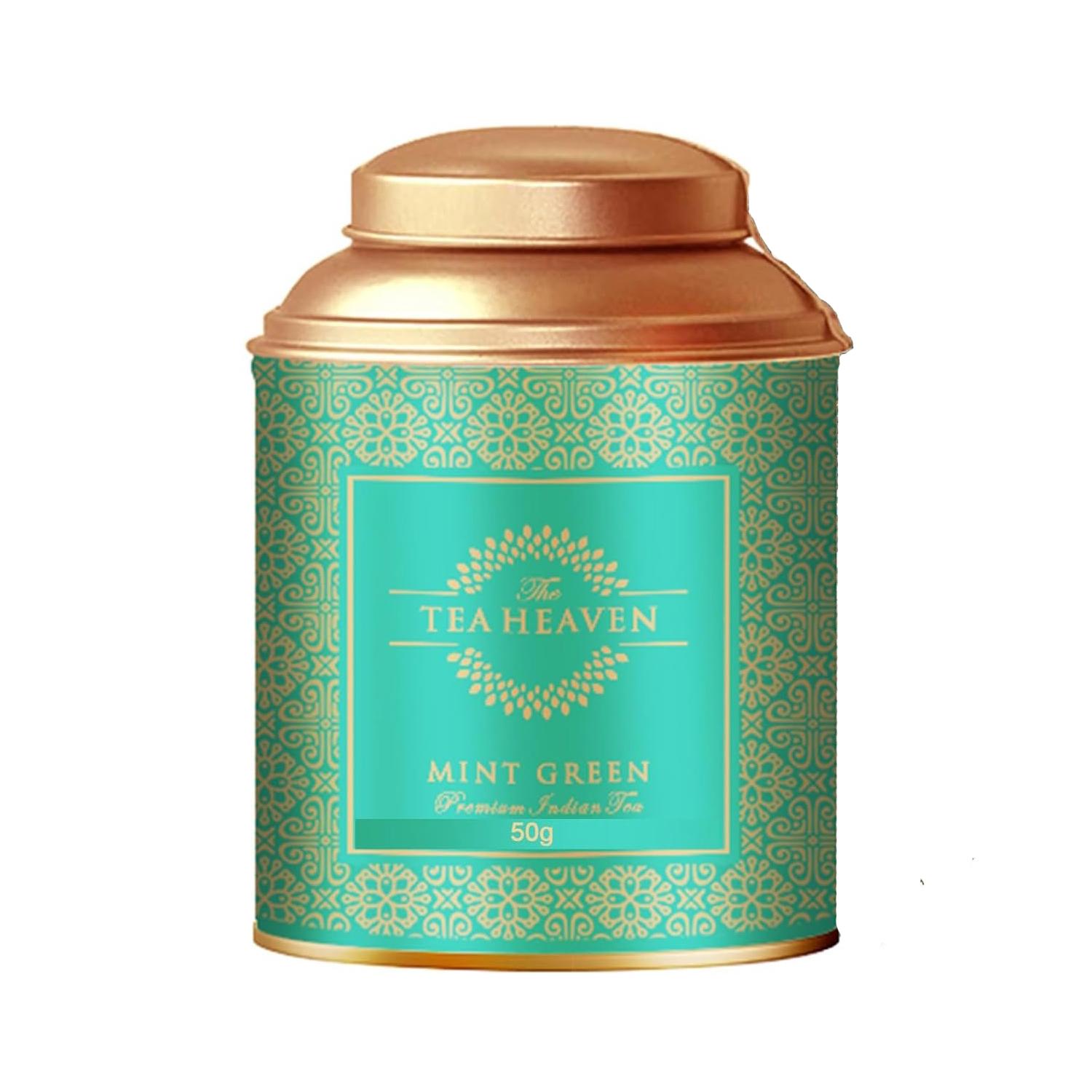 

Зеленый чай с Мятой (50 г), Mint Green Tea, Tea Heaven