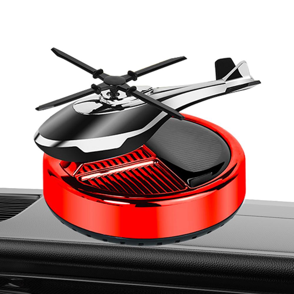 Helicopter Air Fresheners For Car Helicopter Shaped Decoration For Car Solar-Activated Scent Helicopter Freshener Diffuser For