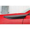 Real Carbon Fiber Side Fender Vent 3D Stickers Grille For Subaru BRZ Toyota 86