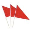 Small Red Triangle Signal Flags (10-Pack)