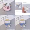 Delightful Cartoon Animal Brooches For Backpacks Jeans And T-shirt Decor