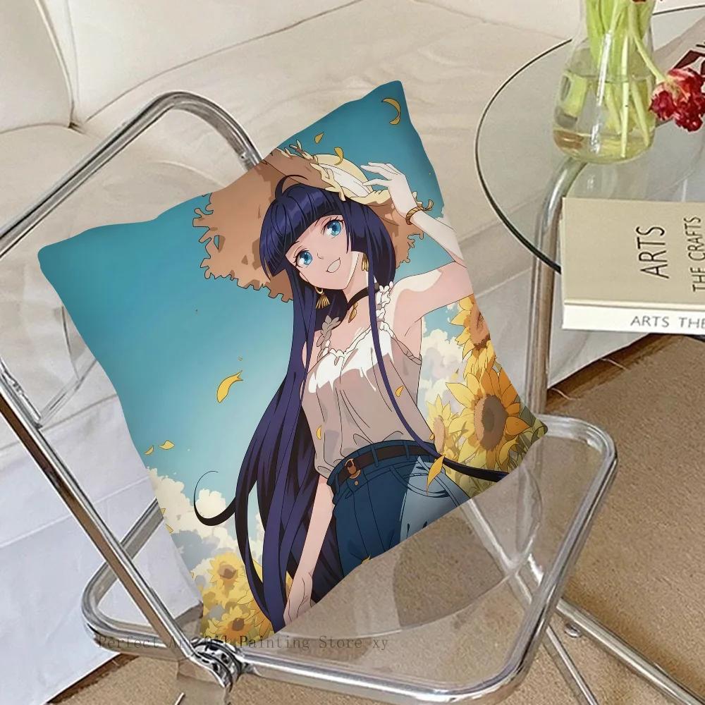 1PC Xiao Xun Er Animation Fights Through The Heavens Pillow Case Square Pillow Bedroom SofaCar Living Room Home Decoration 40X40