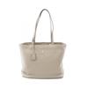 Used VITELLO PHENIX Tote Bag Leather Beige Used Women