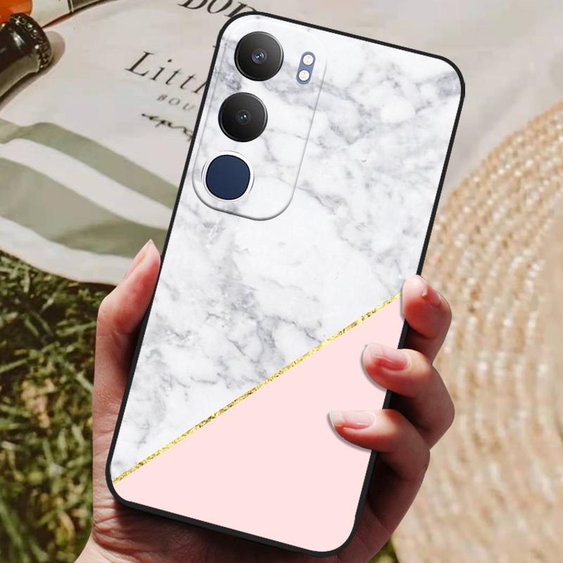 Pouzdro na telefon pro vivo Y19s 4G Módní malovaný měkký silikonový zadní kryt pro vivo Y19s 4G Pouzdra TPU nárazník na vivoy19s V2419 Roztomilé