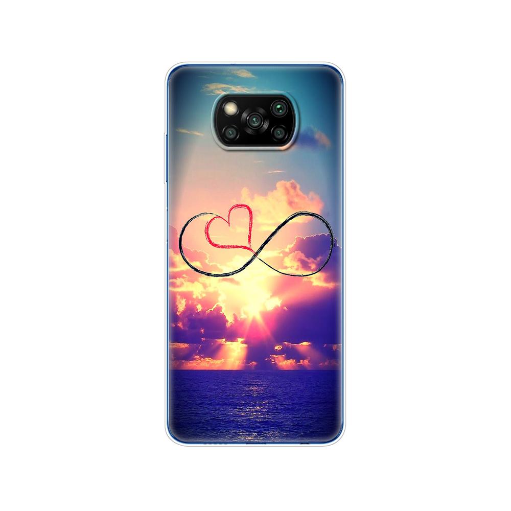 

Для Xiaomi Poco X3 NFC силиконовый чехол с мягкой задней панелью для POCO X3 Pro чехол из ТПУ, бампер для Poco X 3 PocoX3 NFC 6,67 дюйма, глобальный чехол для телефона For POCO X3 Pro