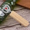 Exclusive Wooden Handle Stainless Steel Bottle and Can Opener