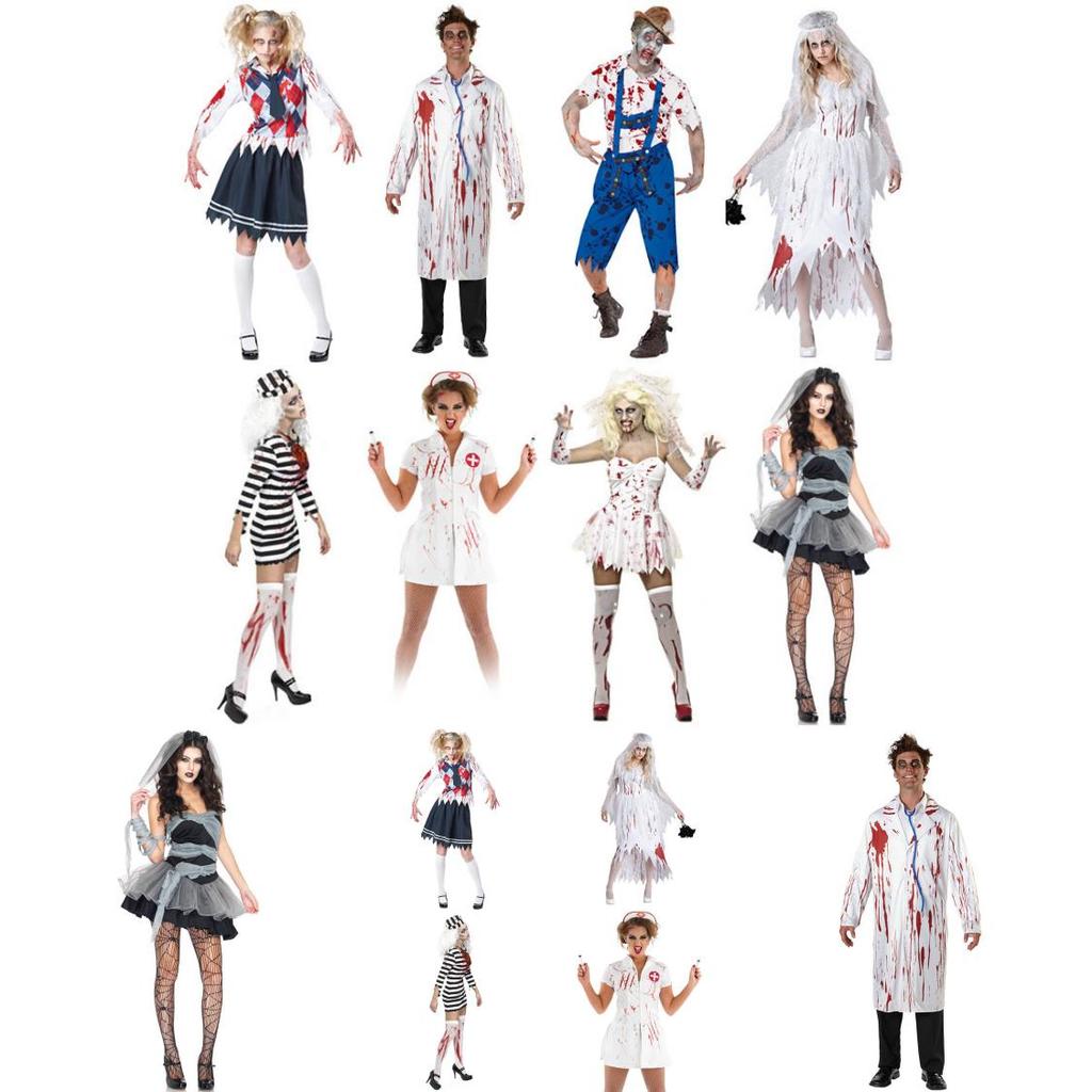 Spooky Zombie Bride Vampire Costume For Halloween Parties And Stage Performances Perfect For All