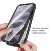 PET Screen Protector Skin Feel Magnetic Phone Case For Motorola Moto G67 G77 TPU Frame Translucent Frosted Acrylic Cover Fundas