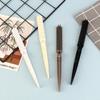 1Pc 2 In 1 Travel Portable  Hair Comb Folding Anti-Static Plastic Comb Hair Brush Compact Pocket Hair Comb