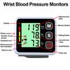 Wrist Digital Blood Pressure Monitor Tensiometer Automatic BP Sphygmomanometer Heart Rate Pulse Meter Health Medical Care