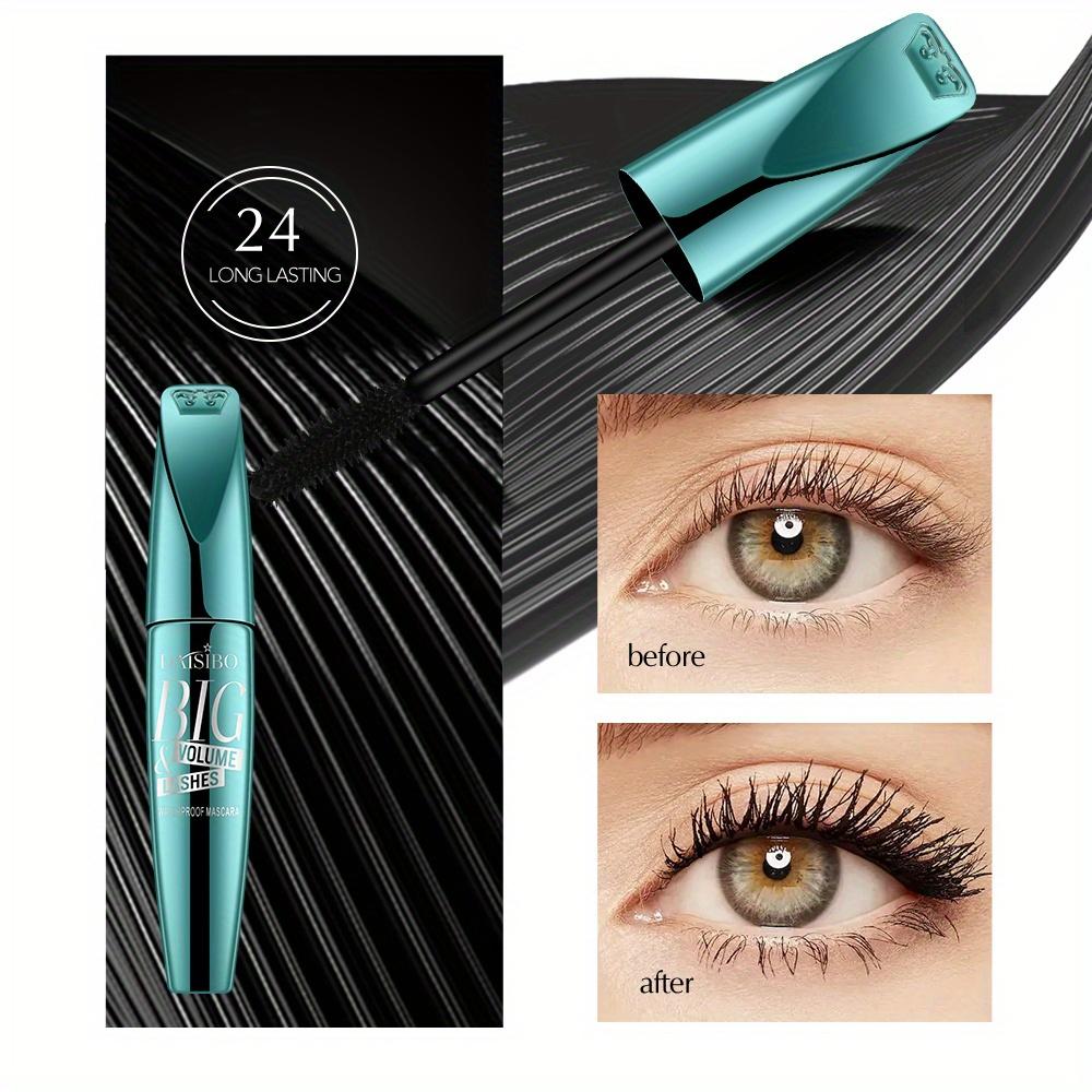Mascara Waterproof a Lunga Durata per Ciglia Spesse e Voluminose, Senza Sbavature - Ottieni un Look Audace