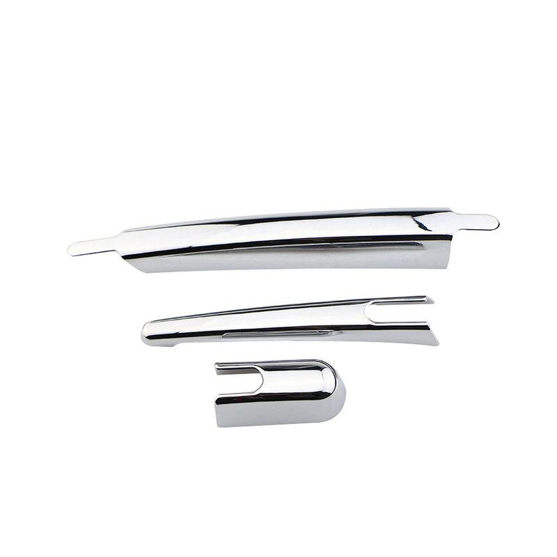 3Pcs Chrome Car Rear Windshield Blade Wiper Cover Sticker Trim for Nissan X-Trail Xtrail T32 2014 - 2020 Protector Accessories