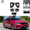 1 Pair Car Front Bumper LED Fog Lights Assembly Driving Lamp Foglight Wiring Switch Set For Honda CITY City 2023 2024