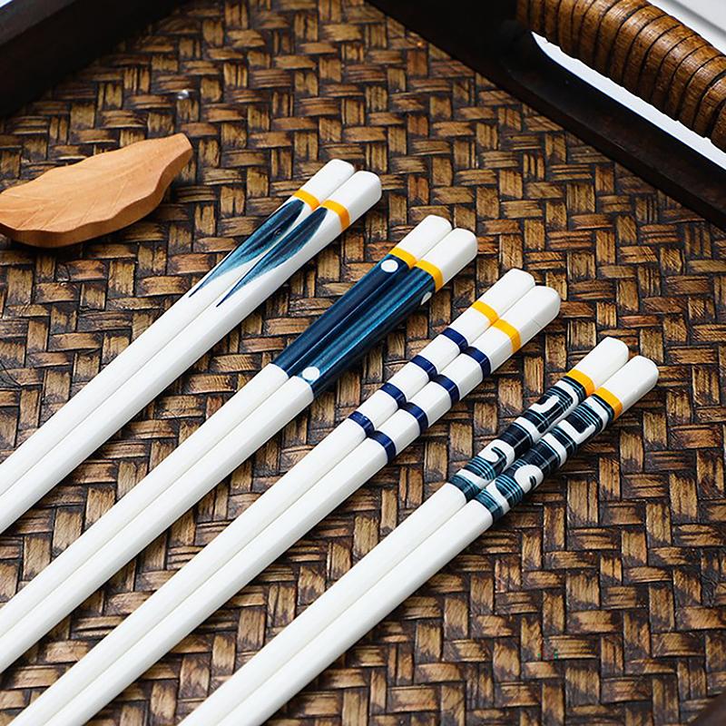 Keramik Japanischer Stil Essstäbchen Knochenporzellan Lange Essstäbchen Sushi Essstäbchen Geschirr Geschenke
