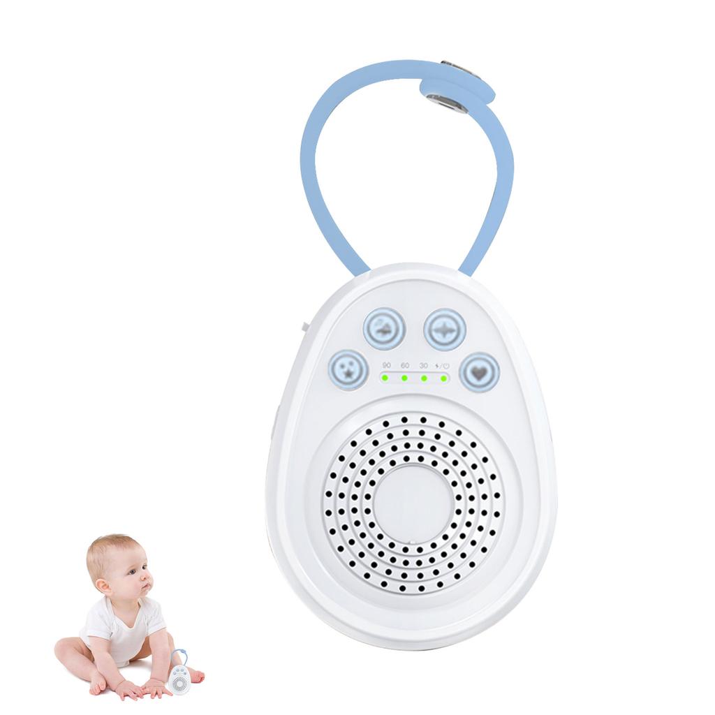 Geräuschmaschine Baby Tragbar Weißrauscher mit 20 Sanften Geräuschen für Kinder Erwachsene Schlafen