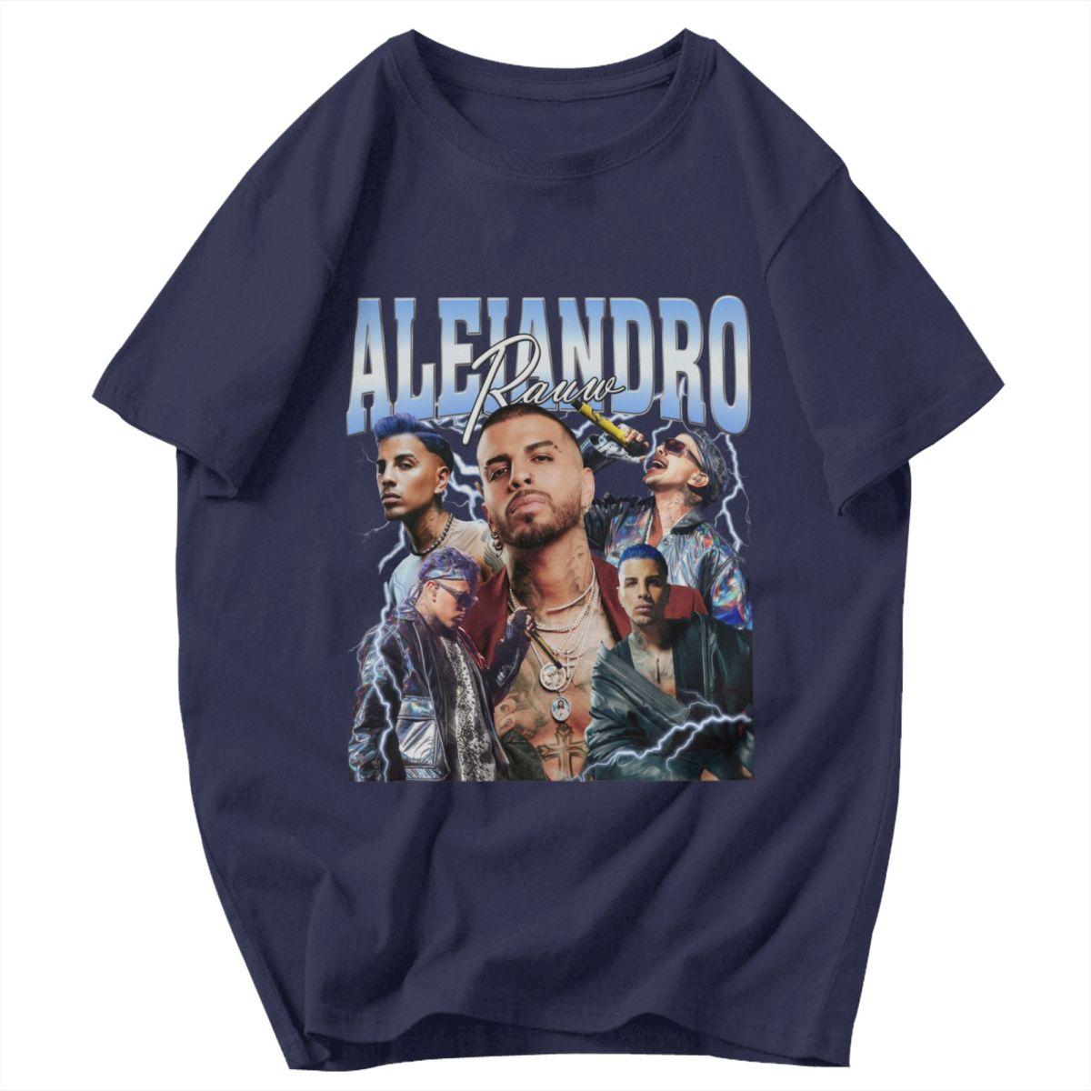 

Men T Shirt Singer Rauw Alejandro Album Cosa Nuestra Awesome Idea Y2K Graphic Quality Unisex Tops T Shirts 4XL