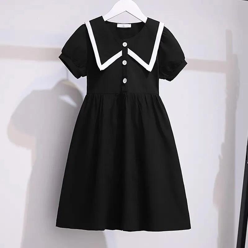 Summer Teenage  Girls' Dress Children Casual School Dresses Costumes Party Princess Kids Clothes Vestidos