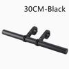 Supporto esteso per manubrio da bicicletta da 10/20/30 cm, supporto per faro MTB, barra estesa, prolunga per manubrio da strada e mountain bike, parti per portapacchi