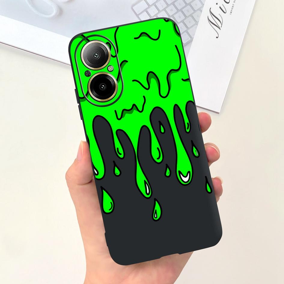 For Realme C67 4G Case RMX3890 Shockproof Cover Fashion Marble Slim Soft Silicone Phone Case For RealmeC67 4G C 67 Protect Shell