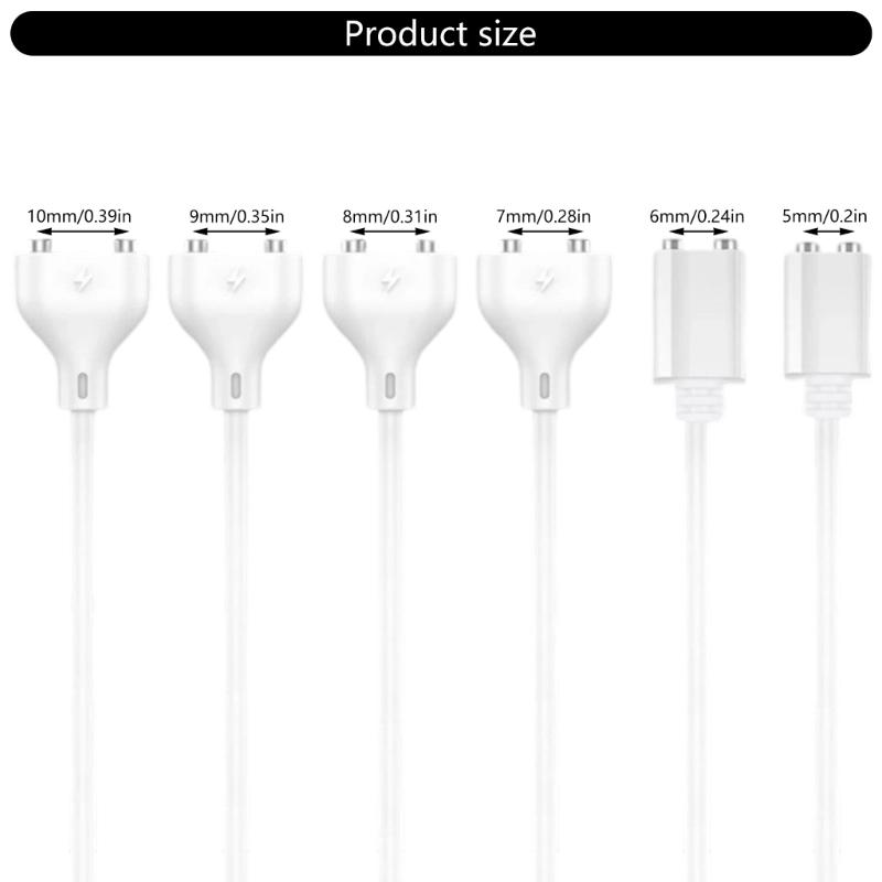 Charging Cable for Electric Toothbrush Smartwatch USB Magnetic Charging Fast Charging Cord Portable Wireless Charging