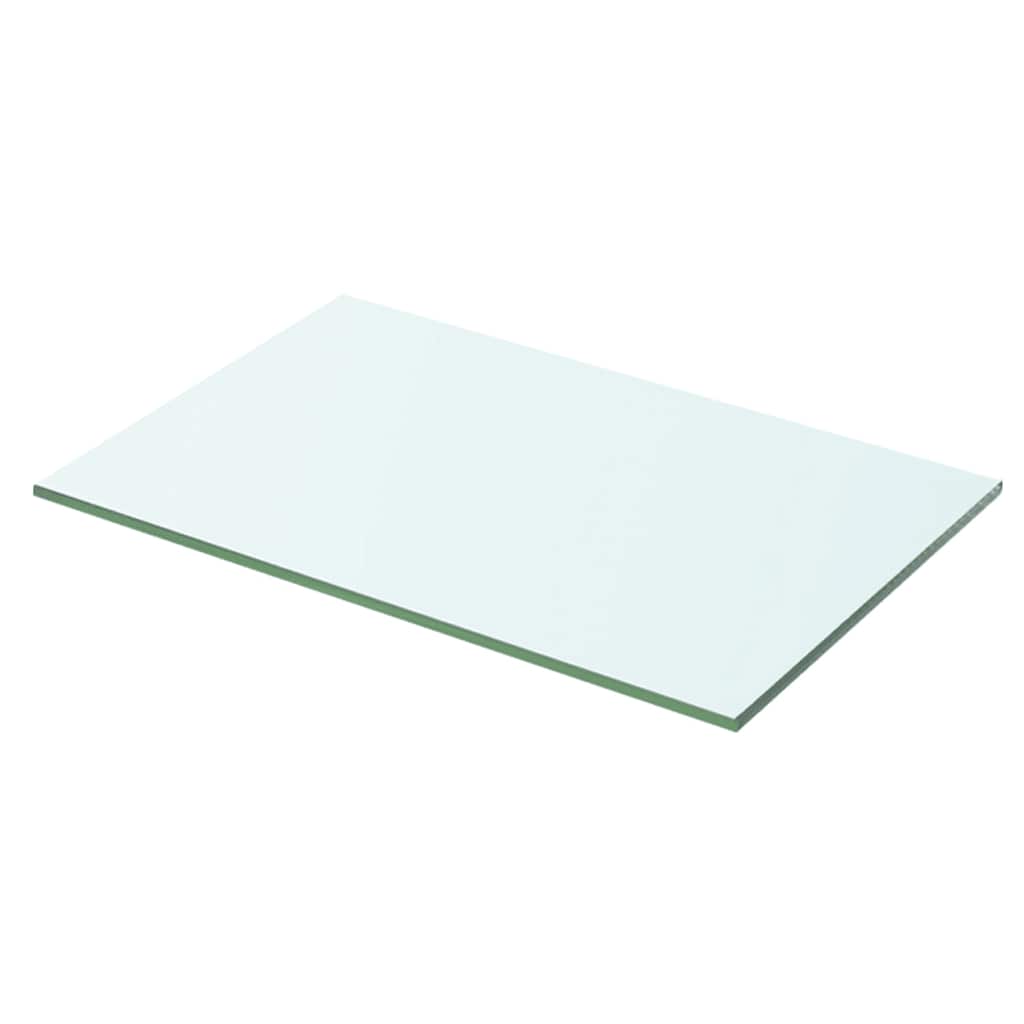 Vidaxl Regal Glas, Farbloses Panel, 50X25 Cm