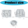 Silicone Figurine Mold Christmas Theme Crafting Moulds Silicone Texture Suitable for Party Decorating Projects and Home