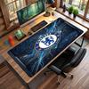 Tappetino per Mouse Grande Stampato Chelsea FC, Tappetino da Scrivania Gaming Morbido in Gomma Antiscivolo per Decorazione Ufficio Laptop Computer