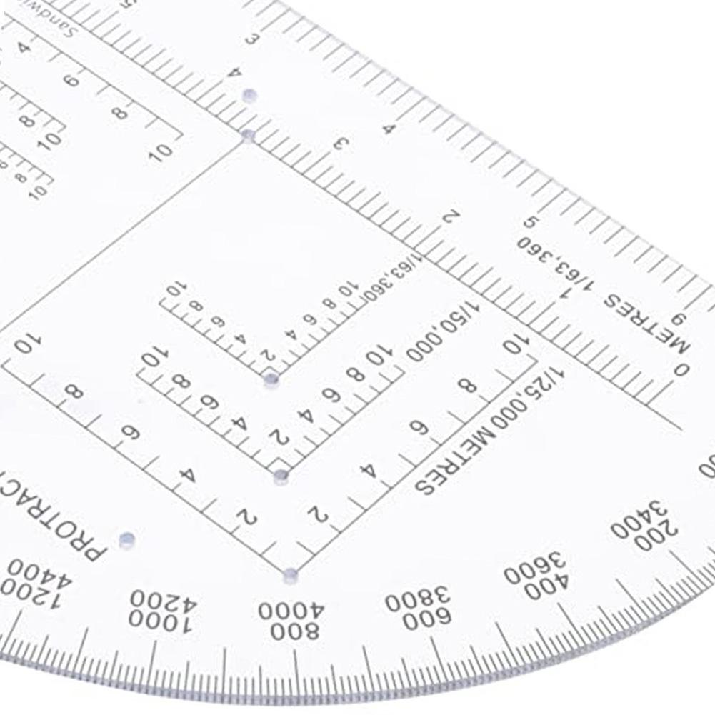 Grafometrisk Vinkelhake med Robust Akrylkonstruktion för Noggrann Geometrisk Vinkelmätning i Undervisning och Utbildning