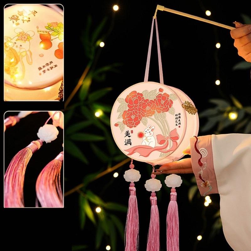 Decorative Lanterns for Middle Autumn Festival Handmade Decorative Scaldfish for Indoor Outdoor Use Holiday Ornament