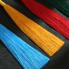 Chinese Retro Auspicious Lotus Beaded Tassel Fringe Women's Handbag Cheongsam & Hanfu Decoration Folding Fan Sachet Car Pendant