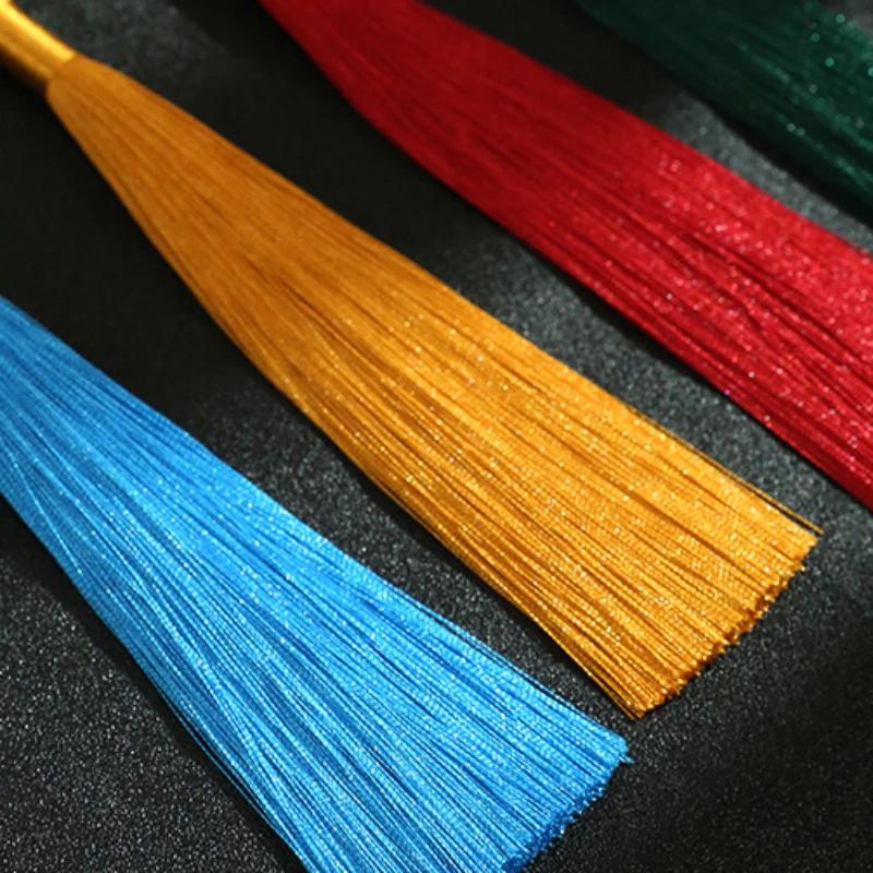 Chinese Retro Auspicious Lotus Beaded Tassel Fringe Women's Handbag Cheongsam & Hanfu Decoration Folding Fan Sachet Car Pendant