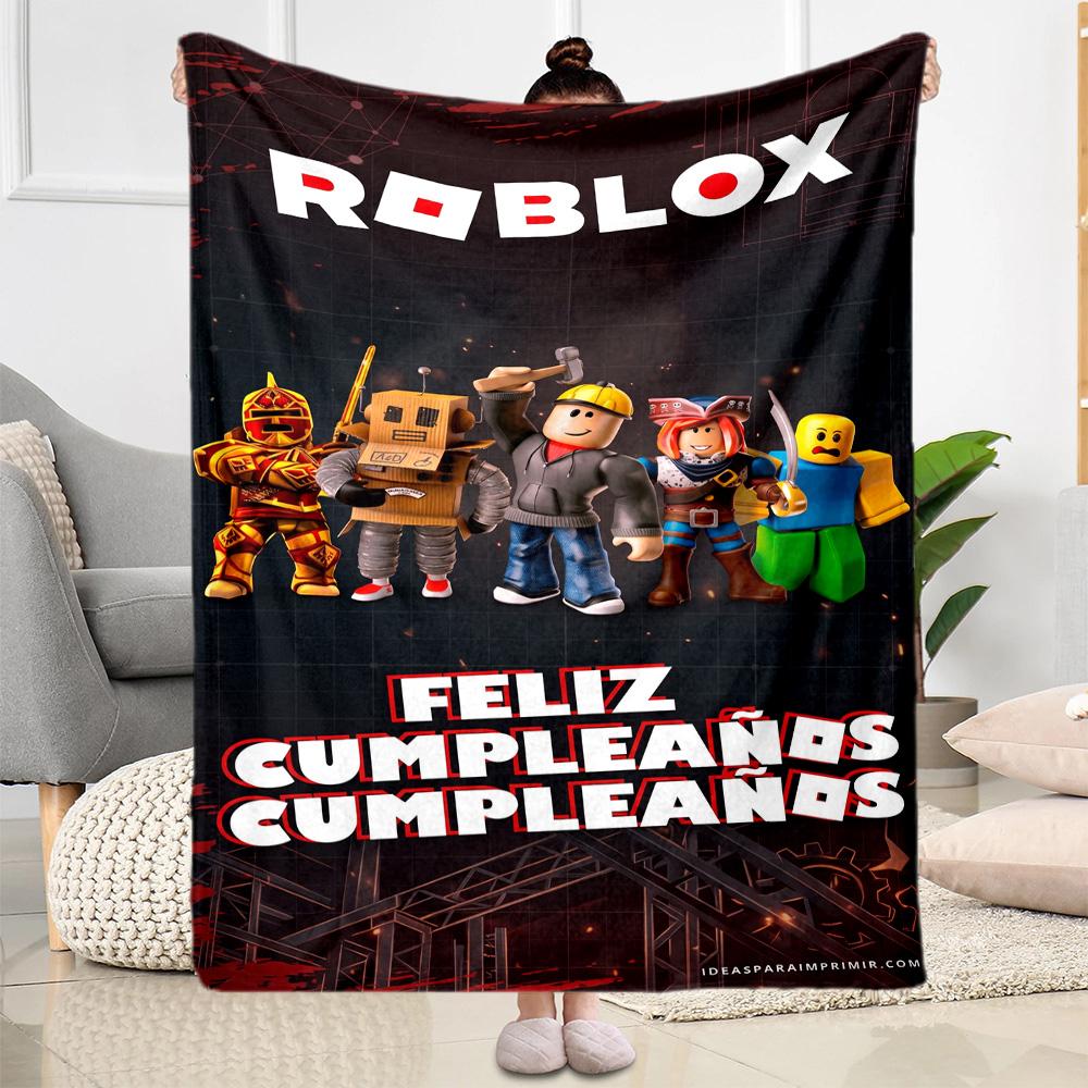 Coperta Roblox 112 Comoda Adatta per Sedia da Spiaggia Ufficio per Tutte le Occasioni Moderna Adatta per Regalo a Parenti e Amici