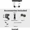 Scooter Helmet Lock Non-Damaging Motorcycle Security Lock Anti-Theft Helmet Lock Stable For Electric Bike Motorcycle Tricycle