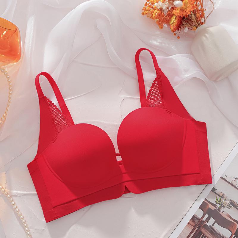 Seamless Anti-Sag Small Bust Lift Wireless Support Bra